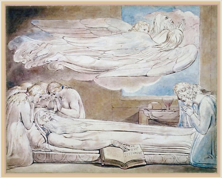 A good
                          death - William Blake